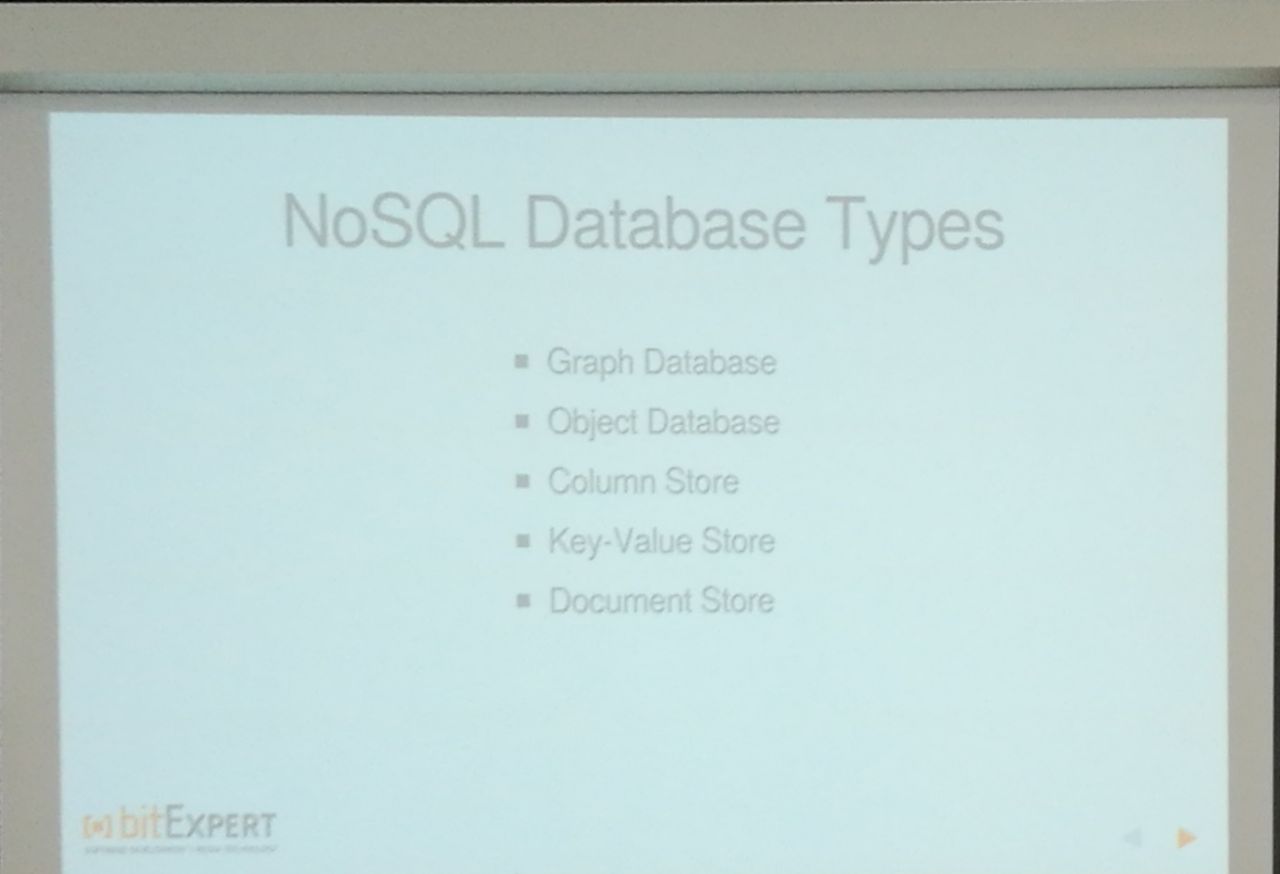 NoSQL Database Types